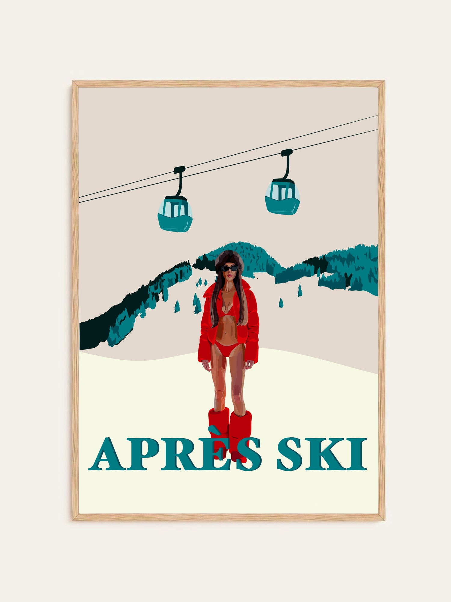 skis